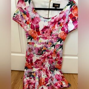 Flower Mutli Colored Dress